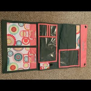 Thirty-one wall oranizer with 'Harris's' name